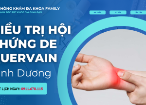 Điều Trị Hội Chứng De Quervain Bình Dương