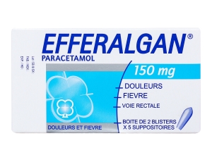 Efferalgan 150mg SUPPO