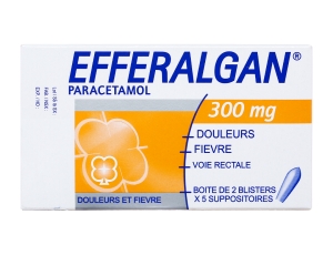 Efferalgan 300mg SUPPO