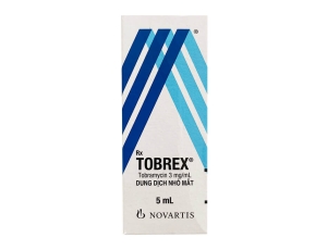 Thuốc nhỏ mắt Tobrex Alcon điều trị nhiễm khuẩn ở mắt (5ml)