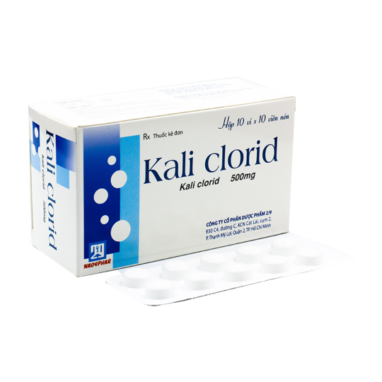 KALI CLORID 500MG