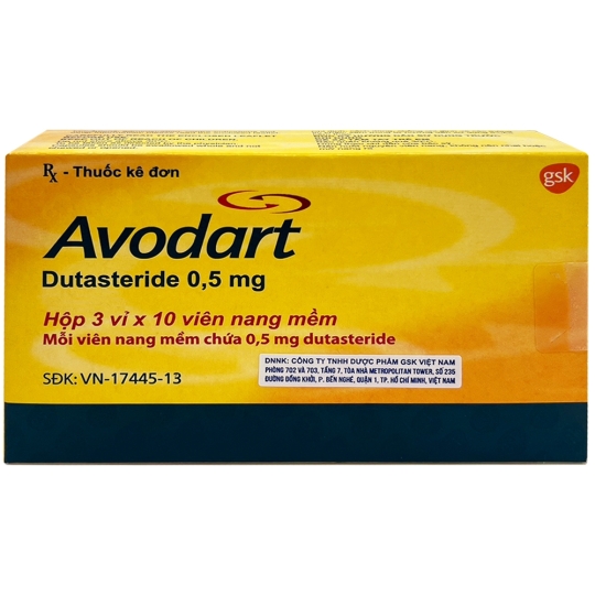 AVODART CAP 0.5MG