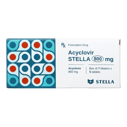 Acyclovir stella 800mg 