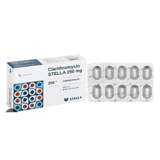 Clarithromyçin stella 250mg