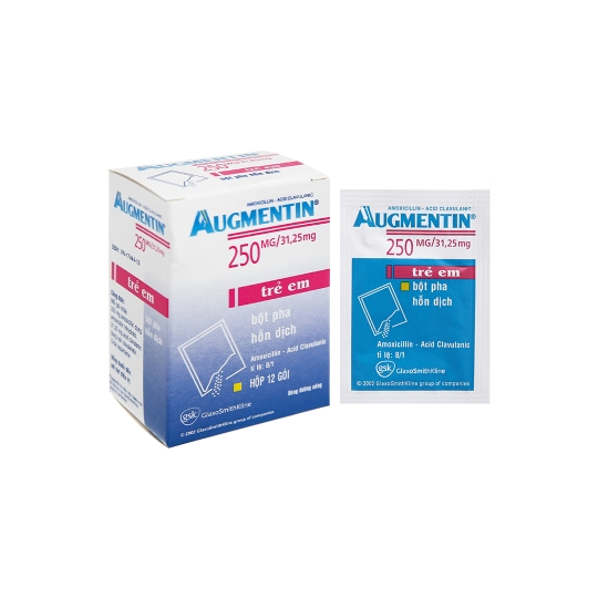 AUGMENTIN 250/31.25 SAC 250MG