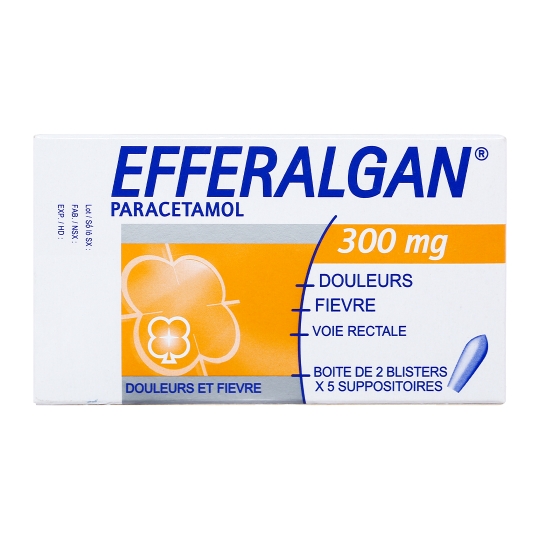 Efferalgan 300mg SUPPO