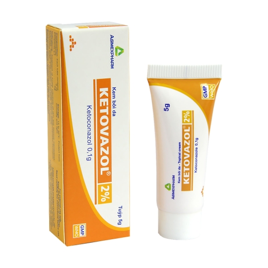 KETOVAZOL 2% TUBE 5g