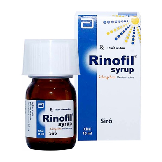 RINOFIL SYRUP 2.5MG/5ML BOTTLE 15ML