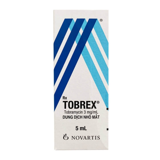 Thuốc nhỏ mắt Tobrex Alcon điều trị nhiễm khuẩn ở mắt (5ml)