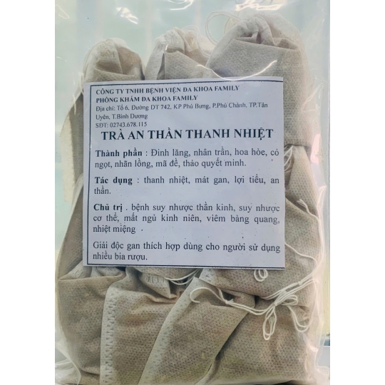 TRÀ AN THẦN - THANH NHIỆT