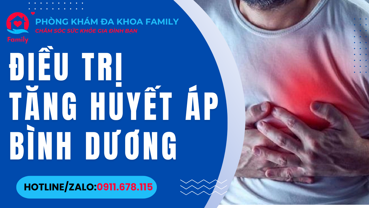 Điều trị tăng huyết áp Bình Dương
